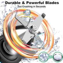 Ladda upp bild till gallerivisning, High-Power Smoothie Blender | Portable Ice Crusher & Milkshake Maker