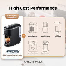 Load image into Gallery viewer, 5 in 1 Semi-automatic Capsule Coffee Machine CAFELIFE