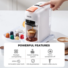 Load image into Gallery viewer, 5 in 1 Semi-automatic Capsule Coffee Machine CAFELIFE