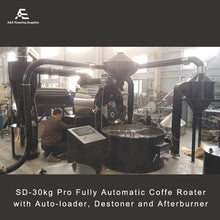 Load image into Gallery viewer, Yoshan SD-30kg Pro Fully Automatic Coffee Roaster Full Set