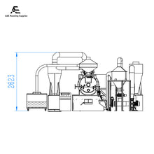 Load image into Gallery viewer, Yoshan SD-30kg Pro Fully Automatic Coffee Roaster Full Set