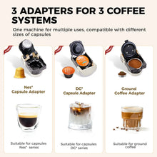 Load image into Gallery viewer, 3 in 1 Semi-automatic Capsule Coffee Machine CAFELIFE