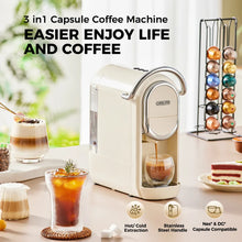 Load image into Gallery viewer, 3 in 1 Semi-automatic Capsule Coffee Machine CAFELIFE