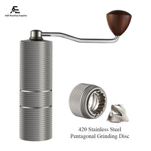 Загрузить изображение в средство просмотра галереи, Ручная кофемолка R09 с измельчающим диском из нержавеющей стали