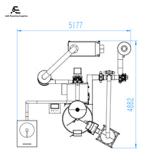 Load image into Gallery viewer, Yoshan SD-30kg Pro Fully Automatic Coffee Roaster Full Set