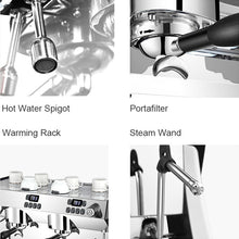 Load image into Gallery viewer, CRM3120C Two-group Commercial Espresso Coffee Machine Gemilai