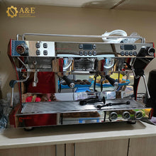 Load image into Gallery viewer, CRM3120C Two-group Commercial Espresso Coffee Machine Gemilai