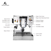 Load image into Gallery viewer, MILESTO Home Espresso Coffee Machine EM-19-M3 Pro
