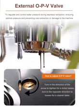 Load image into Gallery viewer, MILESTO Home Espresso Coffee Machine EM-19-M3 Pro