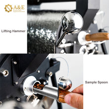 Load image into Gallery viewer, 500g Home/Sample Cast Iron Drum Coffee Roaster Gas