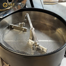 Load image into Gallery viewer, 800g Home/Sample Cast Iron Drum Coffee Roaster Gas/Electric