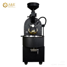 Загрузить изображение в средство просмотра галереи, Commercial  3kg Cast Iron Drum Coffee Roaster Gas with LED Display