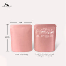 Load image into Gallery viewer, White Kraft Paper Pure Aluminum Drip Coffee Pouch 100pcs in a Pack