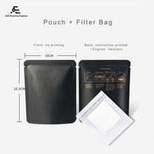 Load image into Gallery viewer, White Kraft Paper Pure Aluminum Drip Coffee Pouch 100pcs in a Pack