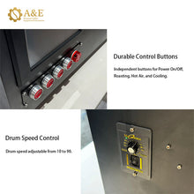 Load image into Gallery viewer, 800g Home/Sample Cast Iron Drum Coffee Roaster Gas/Electric