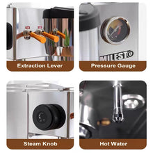 Load image into Gallery viewer, MILESTO Home Espresso Coffee Machine EM-19-M3 Pro