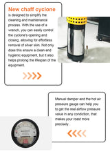 Load image into Gallery viewer, SD-3kg Commercial Cast Iron Drum Coffee Roaster Gas/Electric Yoshan