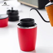 Load image into Gallery viewer, 2 in 1 Travel Coffee Maker Manual Coffee Grinder