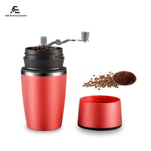 Load image into Gallery viewer, 2 in 1 Travel Coffee Maker Manual Coffee Grinder