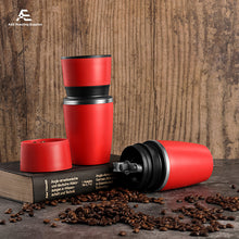 Load image into Gallery viewer, 2 in 1 Travel Coffee Maker Manual Coffee Grinder