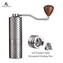 Загрузить изображение в средство просмотра галереи, Ручная кофемолка R10 с измельчающим диском из нержавеющей стали