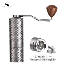 Загрузить изображение в средство просмотра галереи, Ручная кофемолка R10 с измельчающим диском из нержавеющей стали