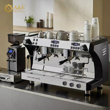 Load image into Gallery viewer, CRM3120C Two-group Commercial Espresso Coffee Machine Gemilai