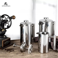 Load image into Gallery viewer, Stainless Steel Thermo French Press 350ml 800ml 1L 1.5L