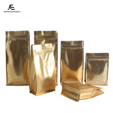 Load image into Gallery viewer, Aluminum Laminated Flat-bottom Plastic Bags 100pcs in a Pack