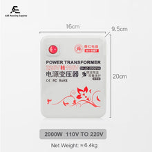 Ladda upp bild till gallerivisning, Powerful Voltage Transformer 110V to 220V