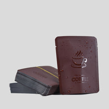 Load image into Gallery viewer, Aluminum Laminated Drip Coffee Plastic Bags 100pcs in a Pack