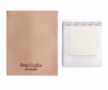Load image into Gallery viewer, Portable Drip Coffee Filter Bag with Hanging Ear 100pcs in a Pack