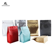 Load image into Gallery viewer, Aluminum Laminated Flat-bottom Plastic Bags 100pcs in a Pack