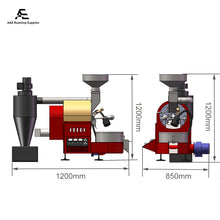 Load image into Gallery viewer, DY-2kg Electric/Gas Coffee Roaster Yoshan with 2 Years Warranty