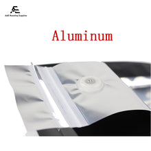 Load image into Gallery viewer, Aluminum Laminated Flat-bottom Plastic Bags 100pcs in a Pack