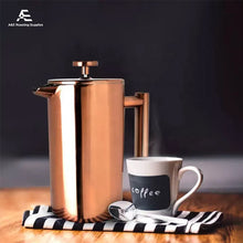 Load image into Gallery viewer, Stainless Steel Thermo French Press 350ml 800ml 1L 1.5L