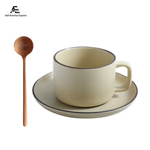 Load image into Gallery viewer, Nordic Style Ceramic Cup with Plate and Spoon