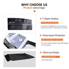 Load image into Gallery viewer, Aluminum Laminated Plastic Stand-up Bags 100pcs in a Pack