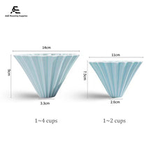 Lade das Bild in den Galerie-Viewer, Colorful V60 Pour over Coffee Dripper