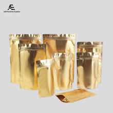 Load image into Gallery viewer, Aluminum Laminated Plastic Stand-up Bags 100pcs in a Pack