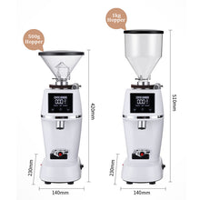Ladda upp bild till gallerivisning, NEW 025&026 Commercial Electric Coffee Grinder with Touch screen