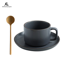 Load image into Gallery viewer, Nordic Style Ceramic Cup with Plate and Spoon