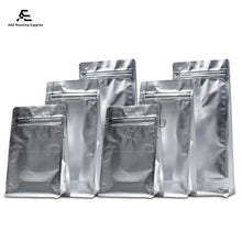 Load image into Gallery viewer, Aluminum Laminated Flat-bottom Plastic Bags 100pcs in a Pack