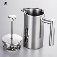 Load image into Gallery viewer, Stainless Steel Thermo French Press 350ml 800ml 1L 1.5L