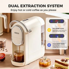 Load image into Gallery viewer, 3 in 1 Semi-automatic Capsule Coffee Machine CAFELIFE
