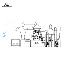 Load image into Gallery viewer, SD-30kg Pro Fully Automatic Coffee Roaster Full Set
