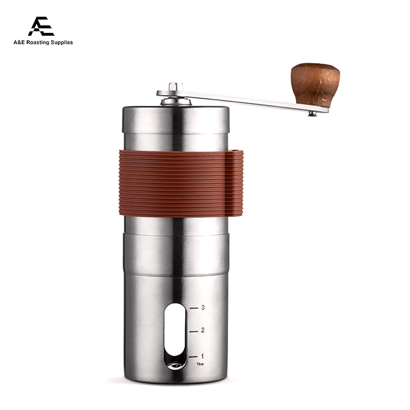 Manual Coffee Beans Grinder with Rubber Holder