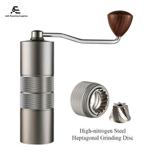 Charger l&#39;image dans la galerie, R09 Manual Coffee Grinder with Stainless Steel Grinding Disc
