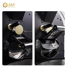 Загрузить изображение в средство просмотра галереи, Commercial  3kg Cast Iron Drum Coffee Roaster Gas with LED Display
