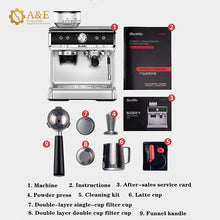 Load image into Gallery viewer, Italian Barsetto BAE01 Espresso Coffee Machine with Grinder

